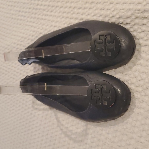 Tory Burch Minnie Travel Ballet | Black | size 8.5 (#3) - Picture 1 of 9